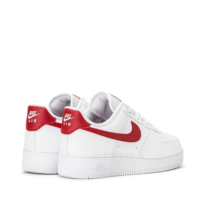 Nike WMNS Air Force 1 '07 (Weiss / Rot)