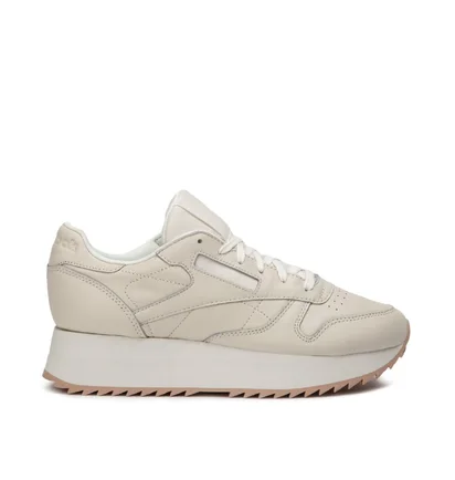 Reebok Classic Leather Double W (Weiß / Weiß)