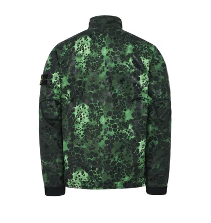 Stone Island Alligator Camo Light Cotton - Nylon Rep (Grün)