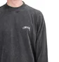 Stüssy Big Stock Mock Longsleeve (Schwarz)