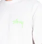 Stüssy Dance Energy Tee (Weiß / Grün)