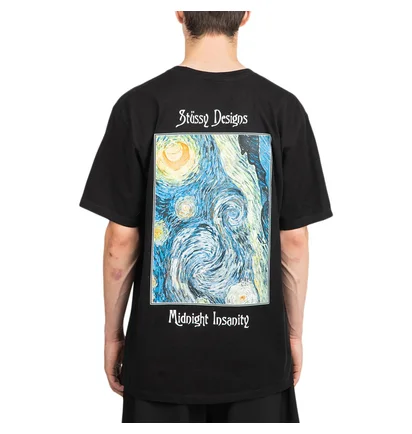 Stüssy Midnight Insanity T-Shirt (Schwarz)