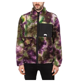 Stüssy Reversible Micro Fleece Jacket (Multi)