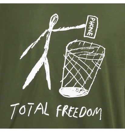 T.I.M.E. Total Freedom SS Tee (Grün / Weiß)