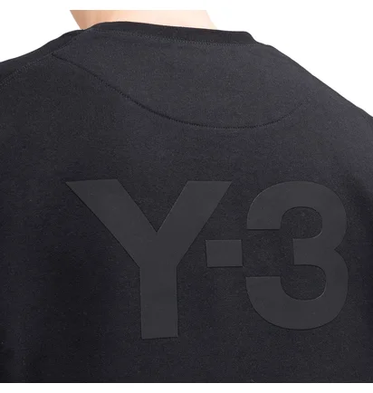 adidas Y-3 Classic Back Logo Crewneck (Schwarz)