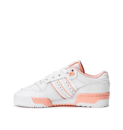 adidas W Rivalry Low (Weiß / Rosa)