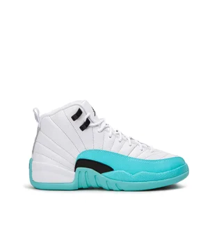 Air Jordan 12 Retro GS (Weiß / Türkis)