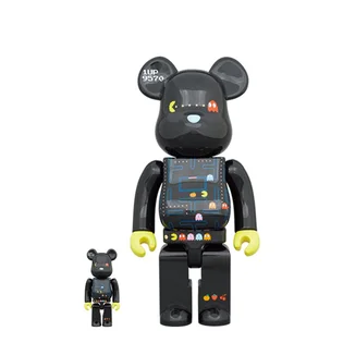 Medicom 100% + 400% Pac-Man Be@rbrick Toy