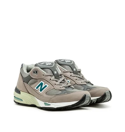 NEW BALANCE W991ANI MADE IN ENGLAND (Grau/ Grün)