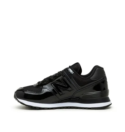 New Balance WL574 TA2 Glossy Pack (Schwarz)
