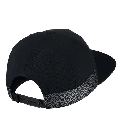 Nike Air Jordan 3 Jumpman Pro Cap (Schwarz / Weiß)