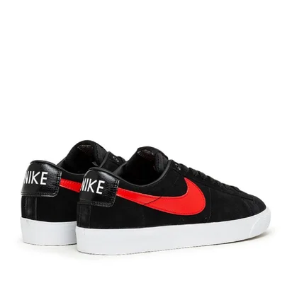 Nike SB Zoom Blazer Low GT (Schwarz / Rot)