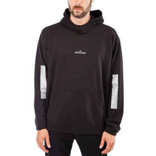 Stone Island Reflective Hoodie (Schwarz)
