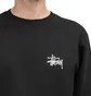 Stüssy Basic Crewneck (Schwarz)