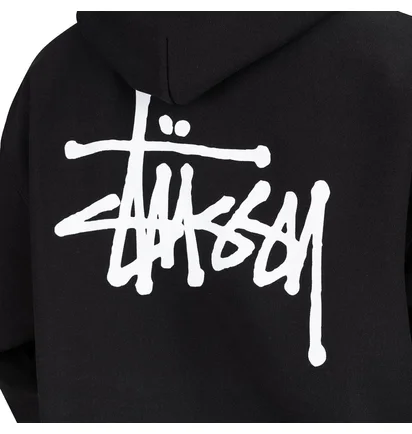 Stüssy Basic Stüssy Hood (Schwarz)