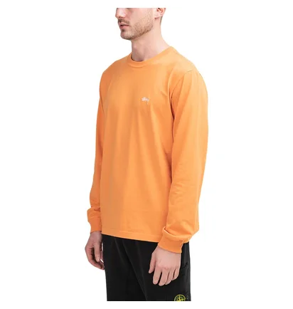 Stüssy Stock Longsleeve (Orange)