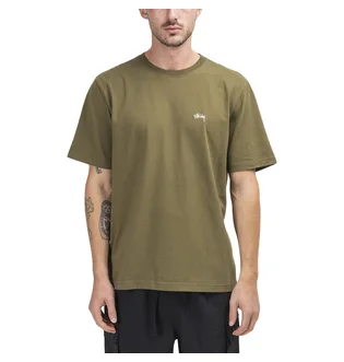 Stüssy Stock S/SL Crew (Olive)