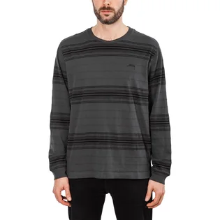 Stüssy Travis LS Crew (Dunkelgrau)
