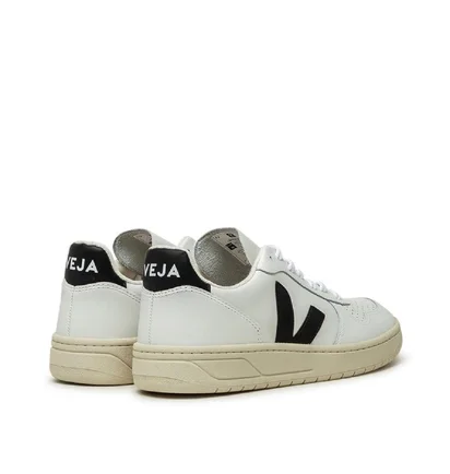 Veja WMNS V-10 Leather (Weiß / Schwarz)