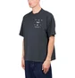 Obey Around the Globe Pigment T-Shirt (Schwarz)