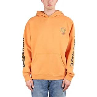 Brain Dead Heatwave Hooded Sweatshirt (Orange)