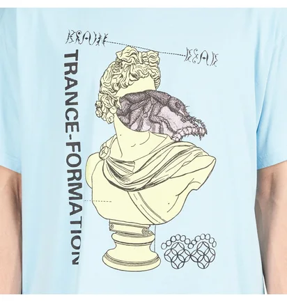 Brain Dead Trance Formation T-Shirt (Hellblau)