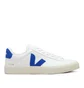 Veja Campo Chromefree Leather (Weiß / Blau)