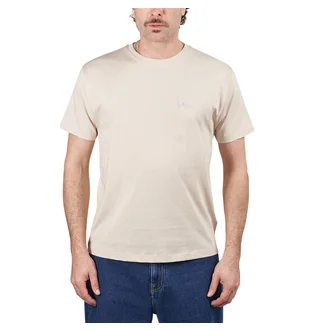 Dime Classic Small Logo T-Shirt (Beige)