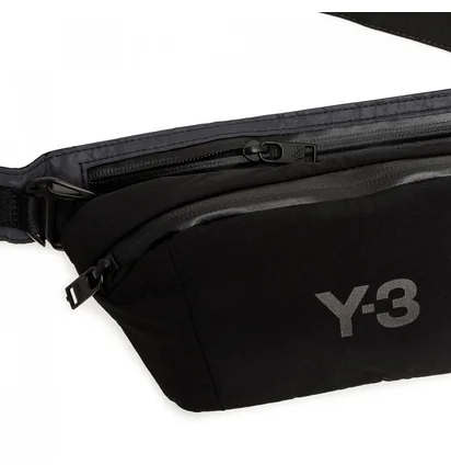 adidas Y-3 CH1 Reflective Belt Bag (Schwarz)