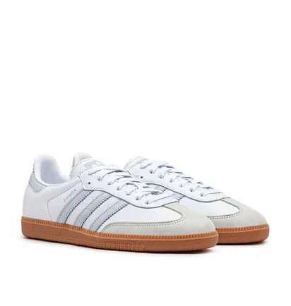 adidas WMNS Samba OG (Weiß / Hellblau / Gum)