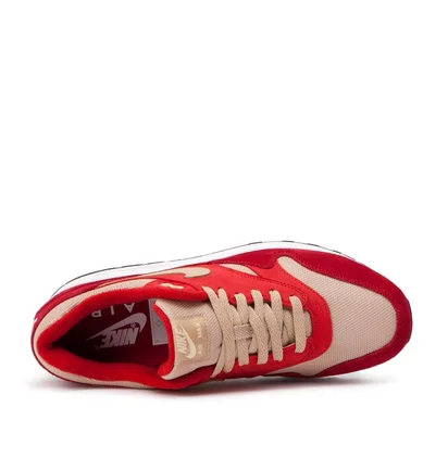 Nike Air Max 1 Premium 'Curry Pack' (Rot / Beige / Vanille)