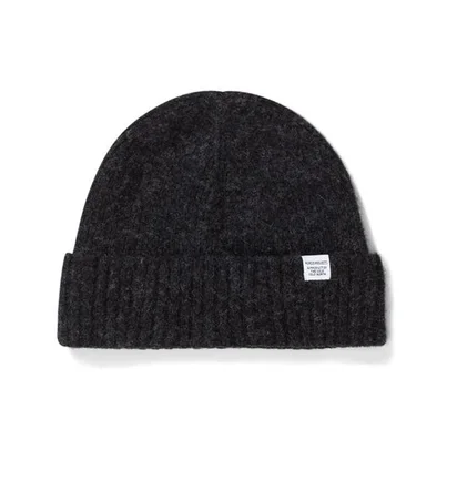 Norse Projects Norse Beanie (Dunkelgrau)