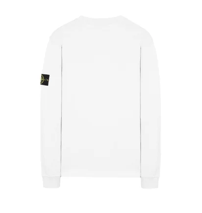 Stone Island Sweat Shirt Crewneck (Weiß)