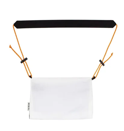 Taikan Sacoche Large Bag (Weiss / Schwarz / Orange)