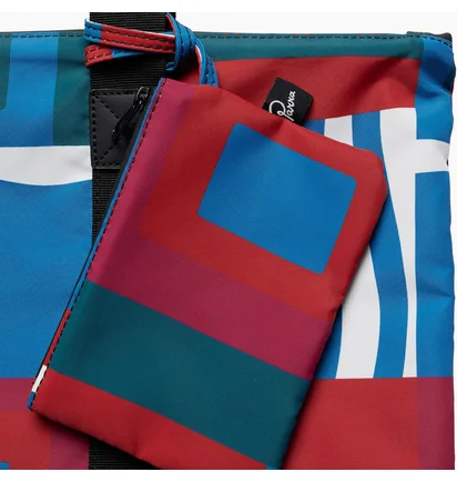 by Parra Hot Springs Pattern Beach Bag (Multi)
