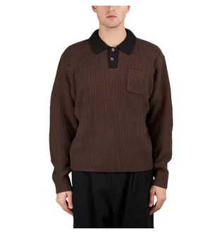 Obey Danny Polo Sweater (Braun)