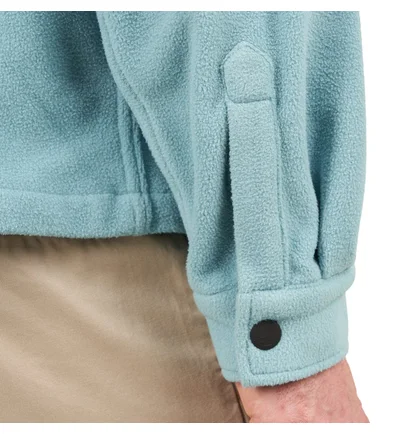 Brain Dead Polar Fleece Climber Shirt (Hellblau)