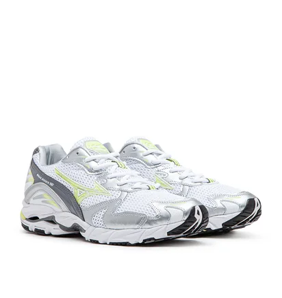 Mizuno Wave Rider 10 (Weiß / Silber / Gelb)