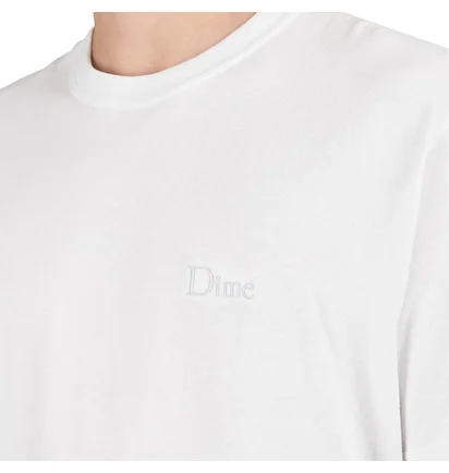 Dime Classic Small Logo T-shirt (Weiß)