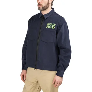 Brain Dead Mushroom Corduroy Jacket (Navy)