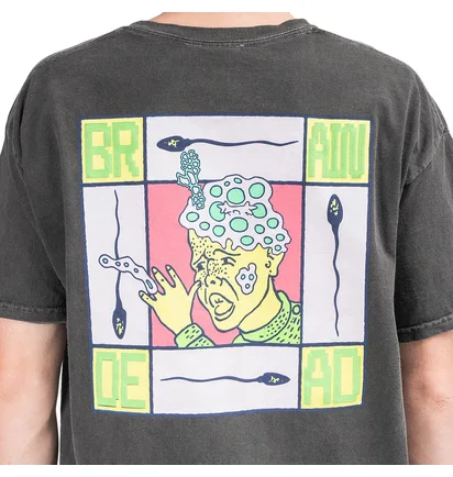 Brain Dead Spermicide Tee (Schwarz)