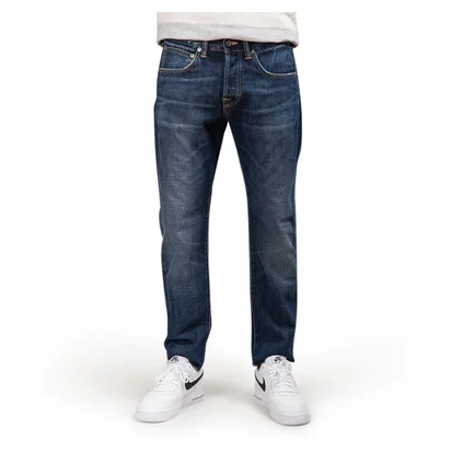 Edwin ED-55 63 Rainbow Selvage Blue Hikaru Wash (Blau)