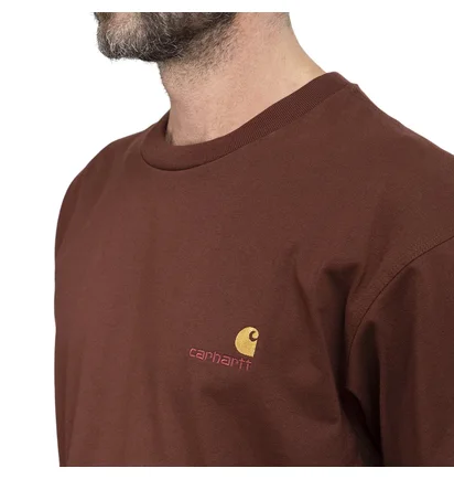 Carhartt WIP American Script T-Shirt (Braun)