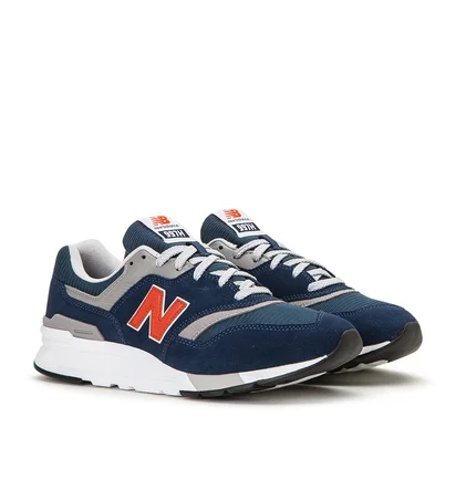 New Balance CM997 HAY (Navy / Grau / Rot)