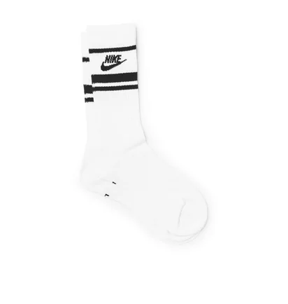 Nike Essential Crew Socks (Weiß / Schwarz)