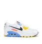 Nike WMNS Air Max 90 (Weiß / Blau / Gelb)