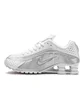 Nike WMNS Shox R4 (Weiß / Silber)