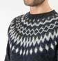 Norse Projects Birnir Fairisle (Grau Meliert)