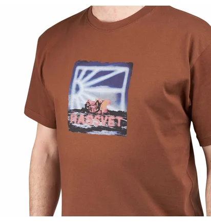 Rassvet Men on Fire T-Shirt (Braun)