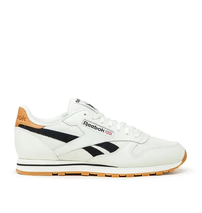Reebok Classic Leather (Weiß / Schwarz / Braun)